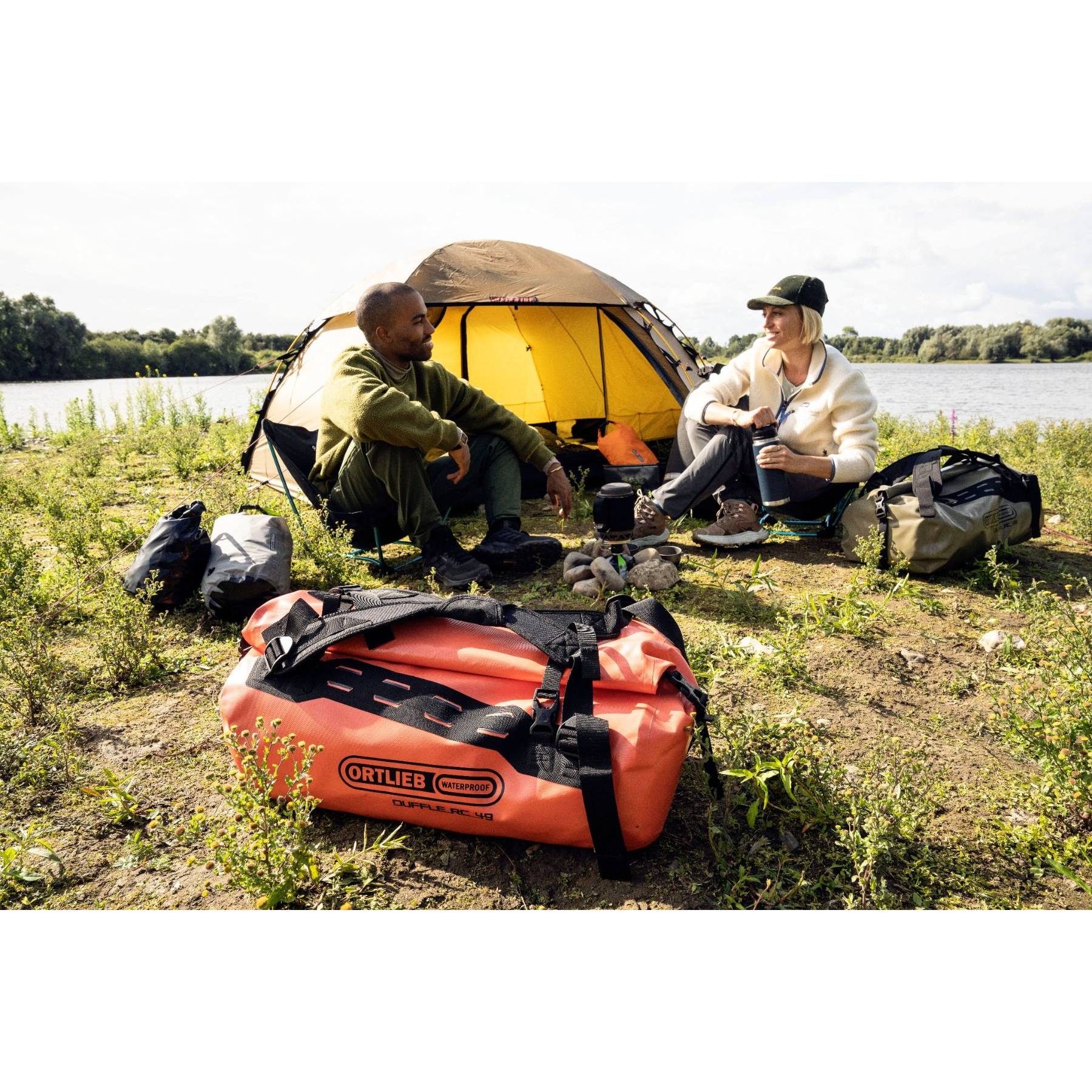 ORTLIEB Duffle RC Travel Bag - 49L - olive | BIKE24