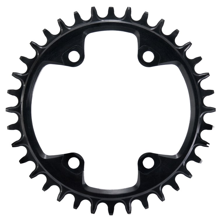 Picture of Garbaruk MTB Chainring - 96 mm / Round / Narrow-Wide - for Shimano Deore XT / SLX / Deore - black
