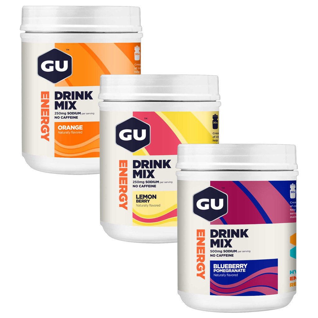 Produktbild von GU Energy Drink Mix - Elektrolyt-Kohlenhydrat-Getränkepulver - 840g