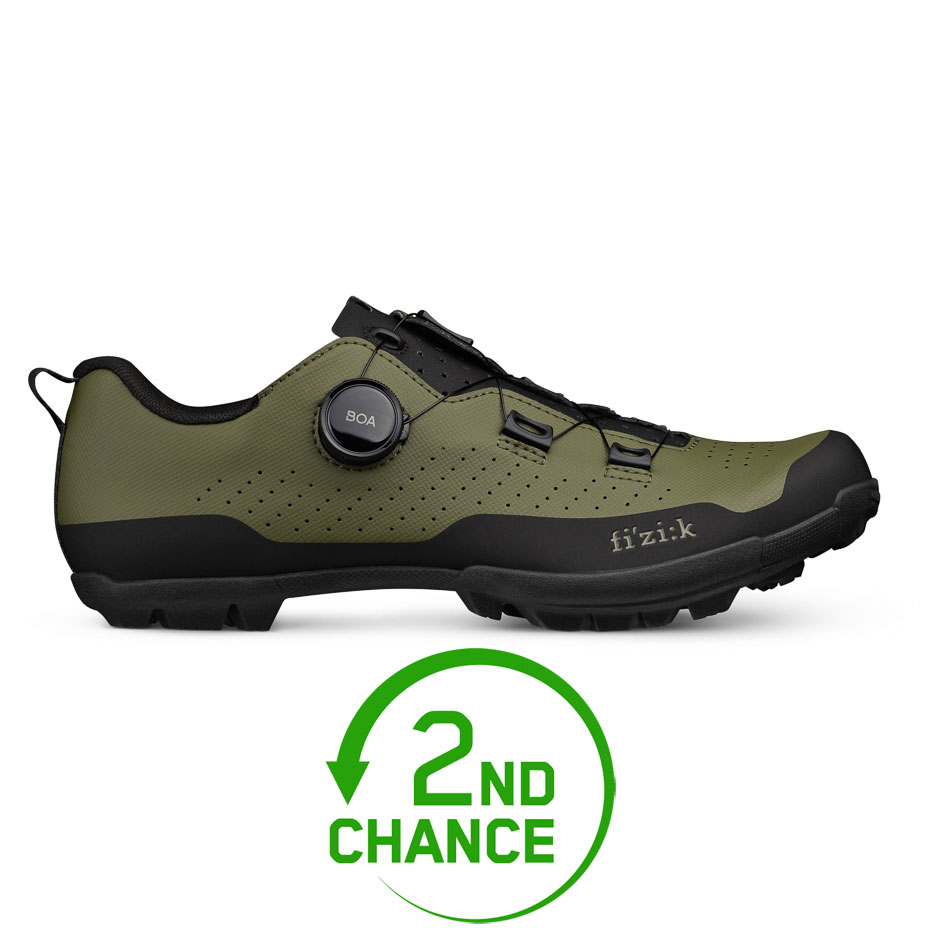 Кроссовки Fizik Terra Atlas MTB унисекс - армейские/черные - 2-й вариант