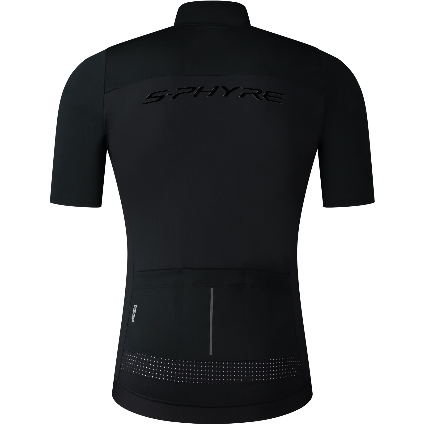 SHIMANO S-PHYRE ブラック アンダーシャツ Shimano Men's S-PHYRE Short Sleeve Jersey In Black All Sizes