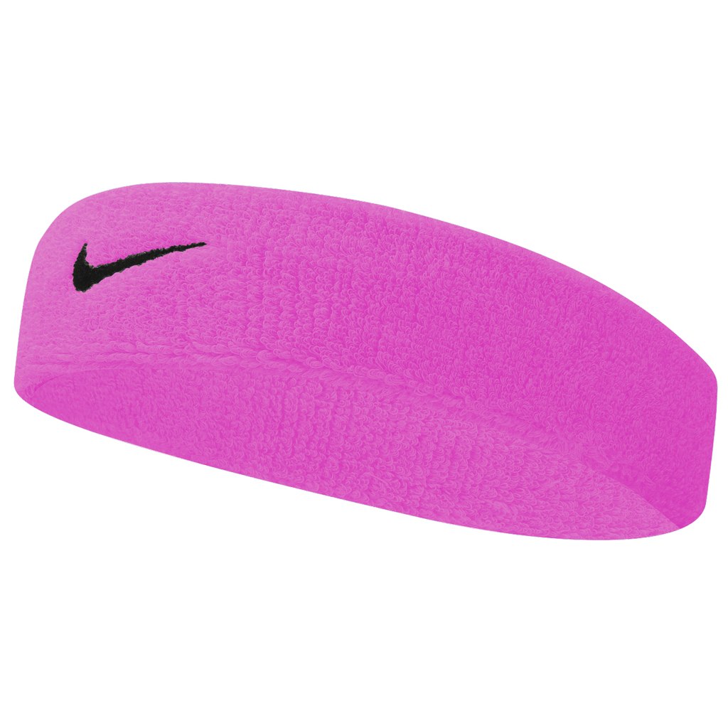 Produktbild von Nike Swoosh Stirnband - pink gaze/oil grey 677