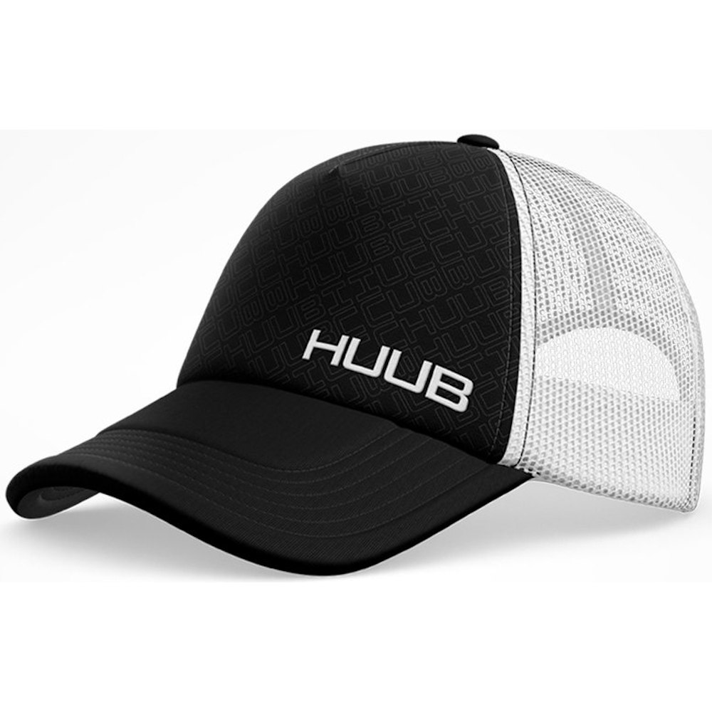 Picture of HUUB Design Running Baseball Cap - black/white - 2022
