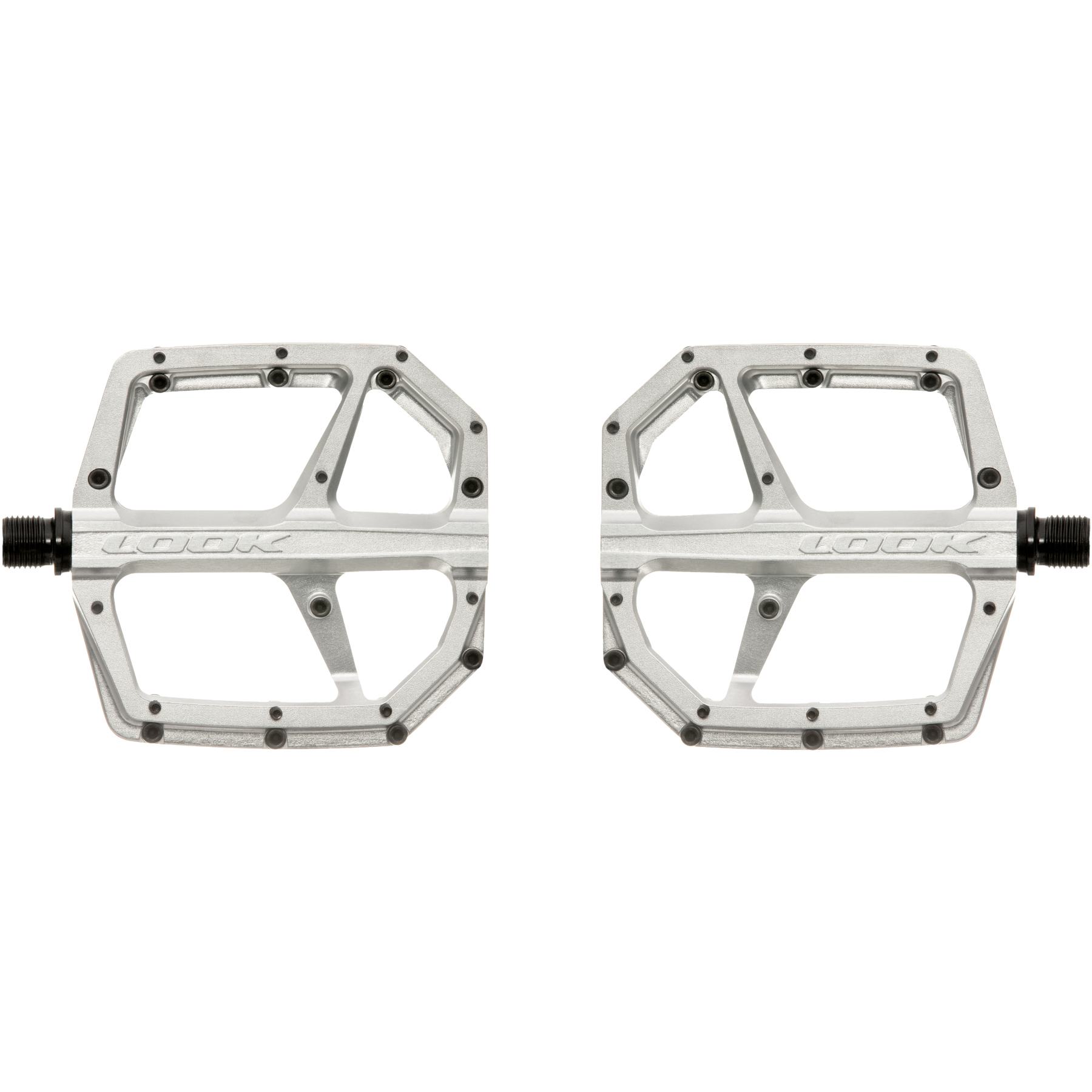 Picture of LOOK Trail Roc Plus MTB Flat Pedals - silver