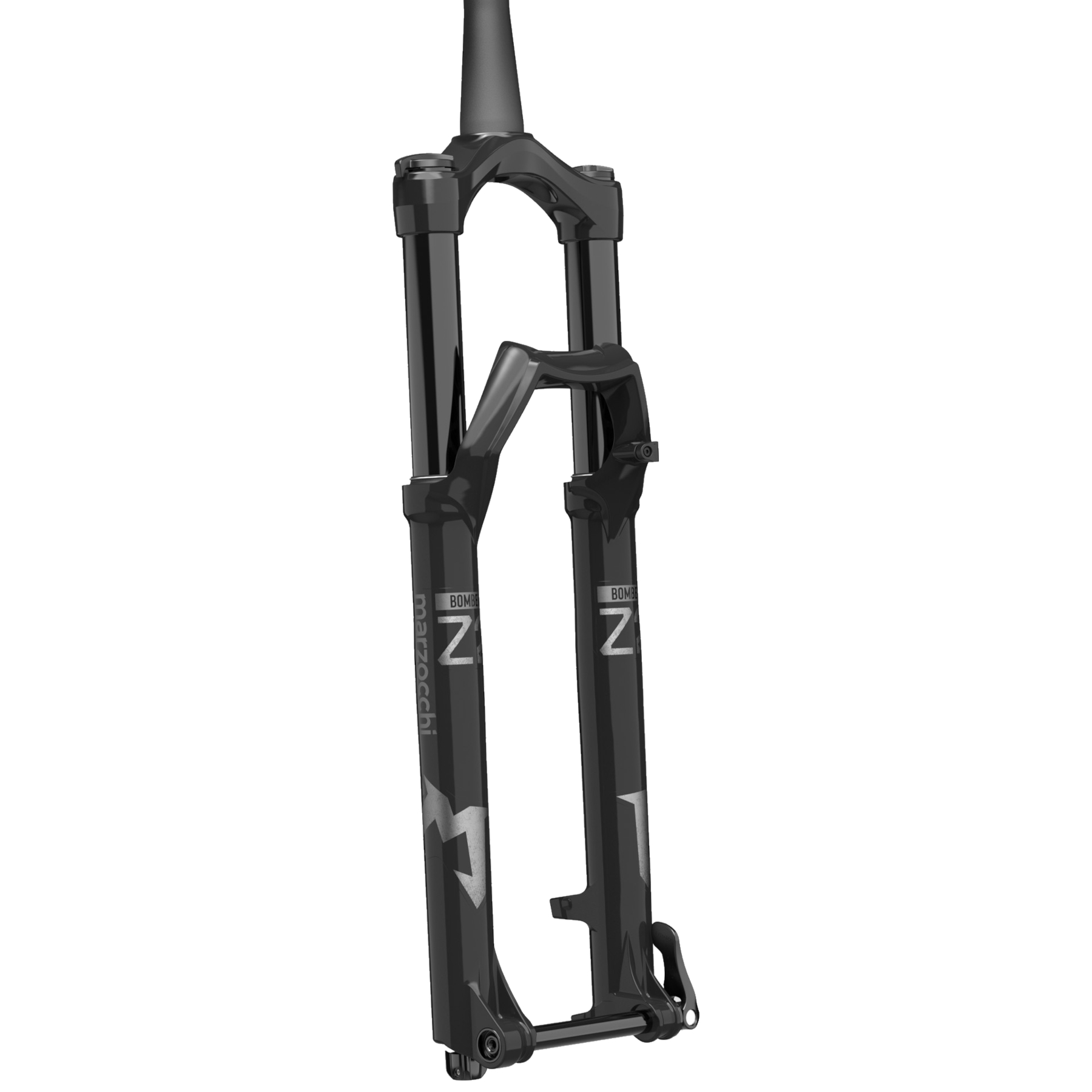 Picture of Marzocchi Bomber Z2 Suspension Fork - Air | RAIL Sweep - 29&quot; | 130mm | Offset 44mm | 15x110mm - Shiny Black