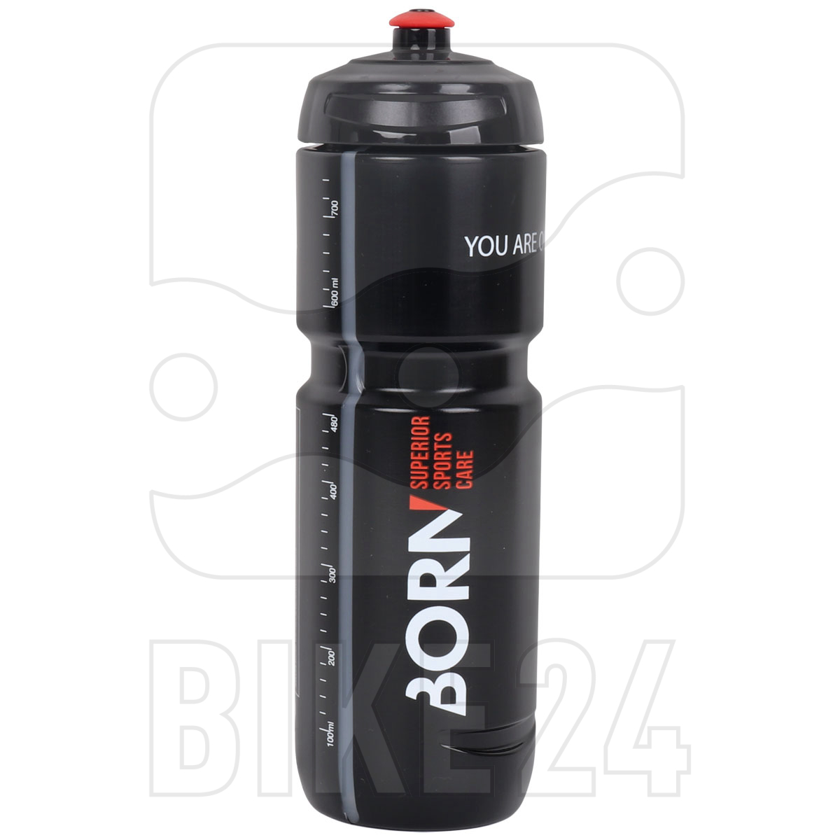 Picture of BORN Shiva Biodegradable Bottle 750ml - black