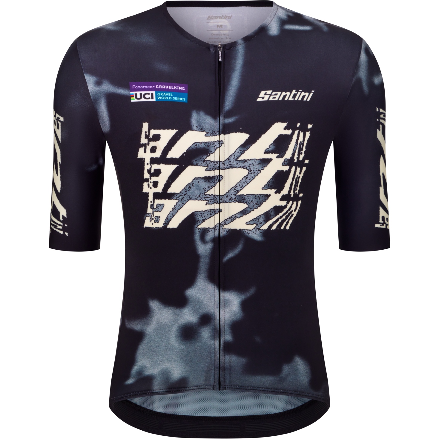 Santini Uci Gravel World Series Short Sleeve Jersey Unisex