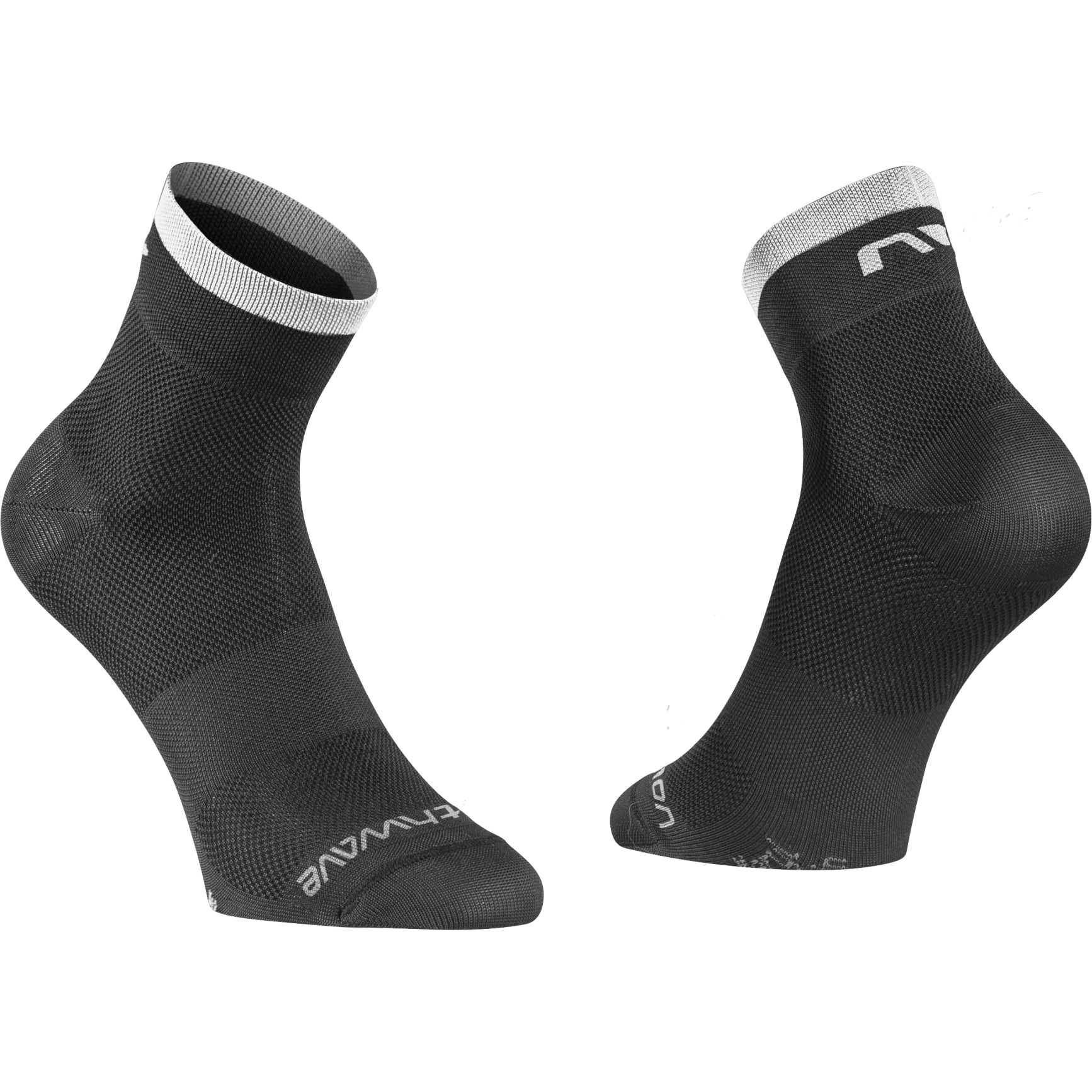 Produktbild von Northwave Origin Socken - schwarz/weiß 11