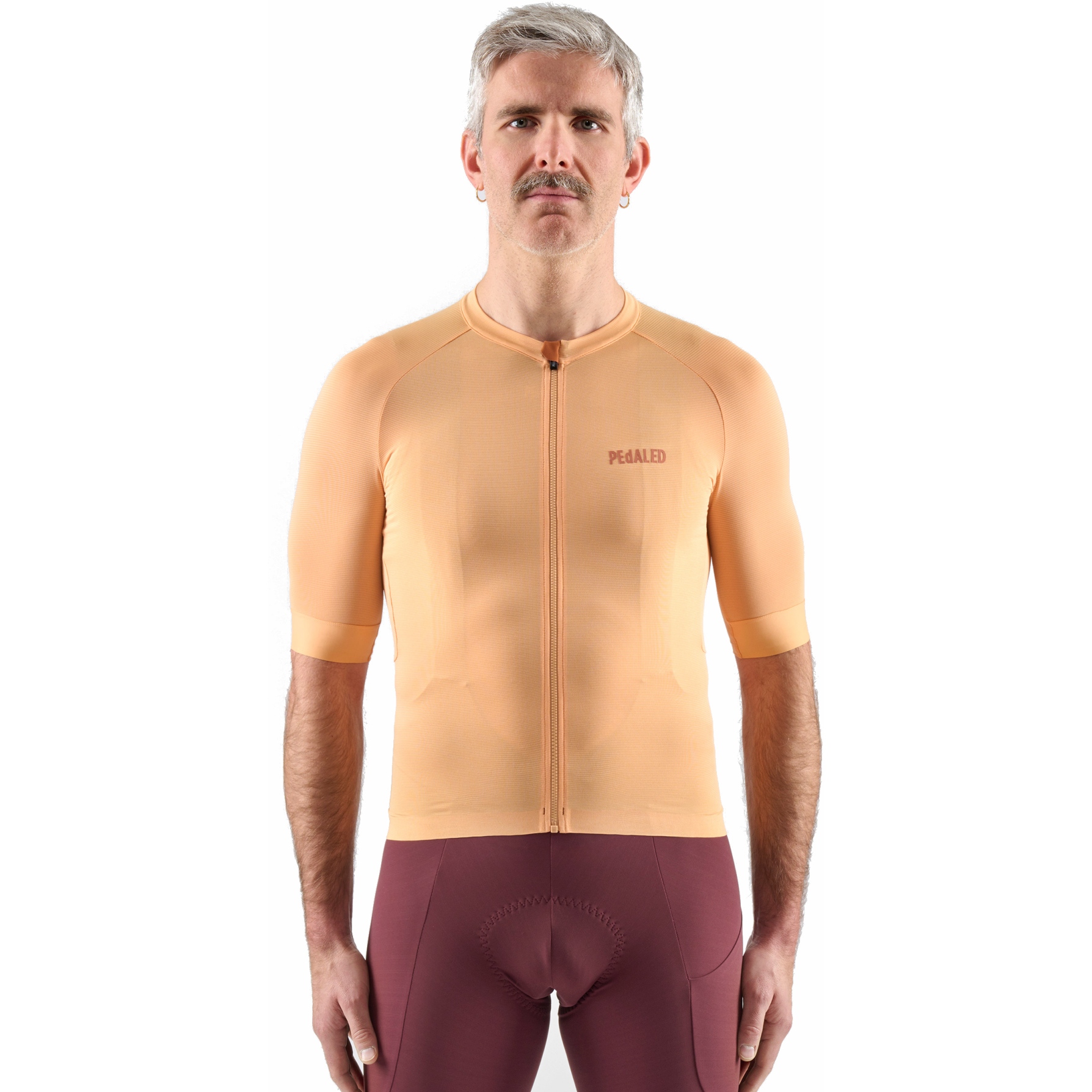 Picture of PEdALED E. Lightweight Short Sleeve Jersey Men - Light Orange