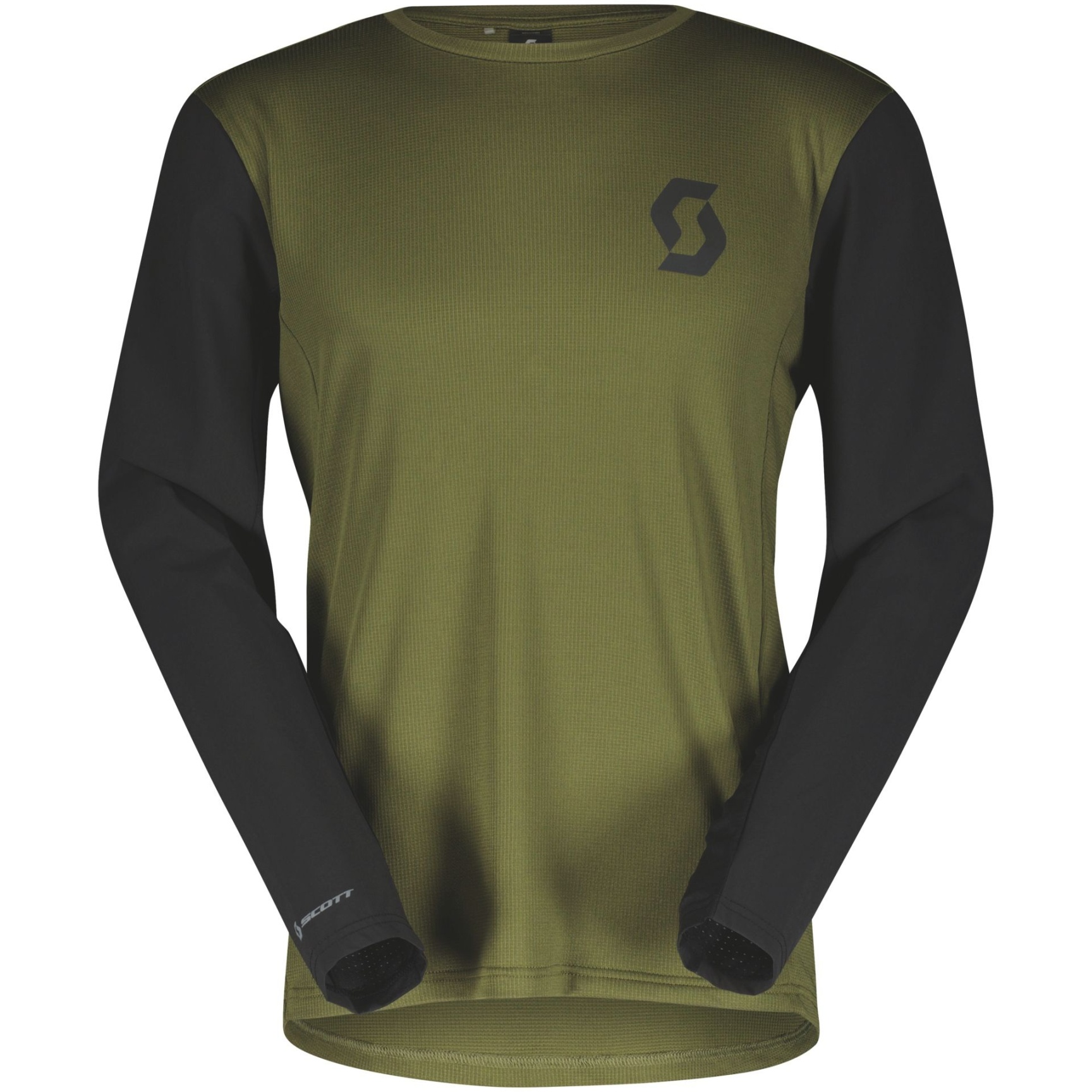 Picture of SCOTT Trail Vertic Long Sleeve Shirt Men - fir green/black