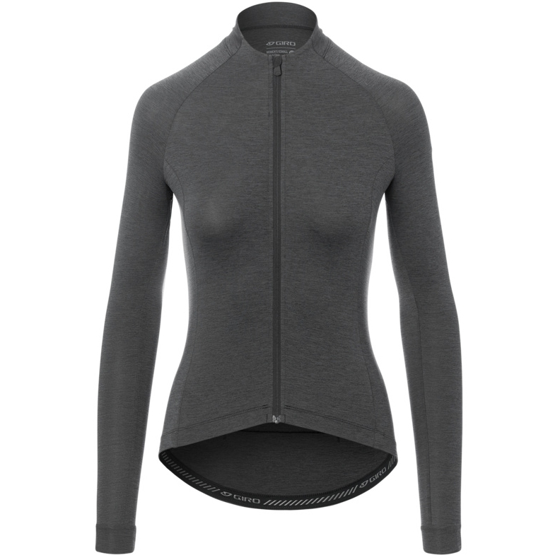 Picture of Giro New Road Long Sleeve Jersey Women - charcoal heather