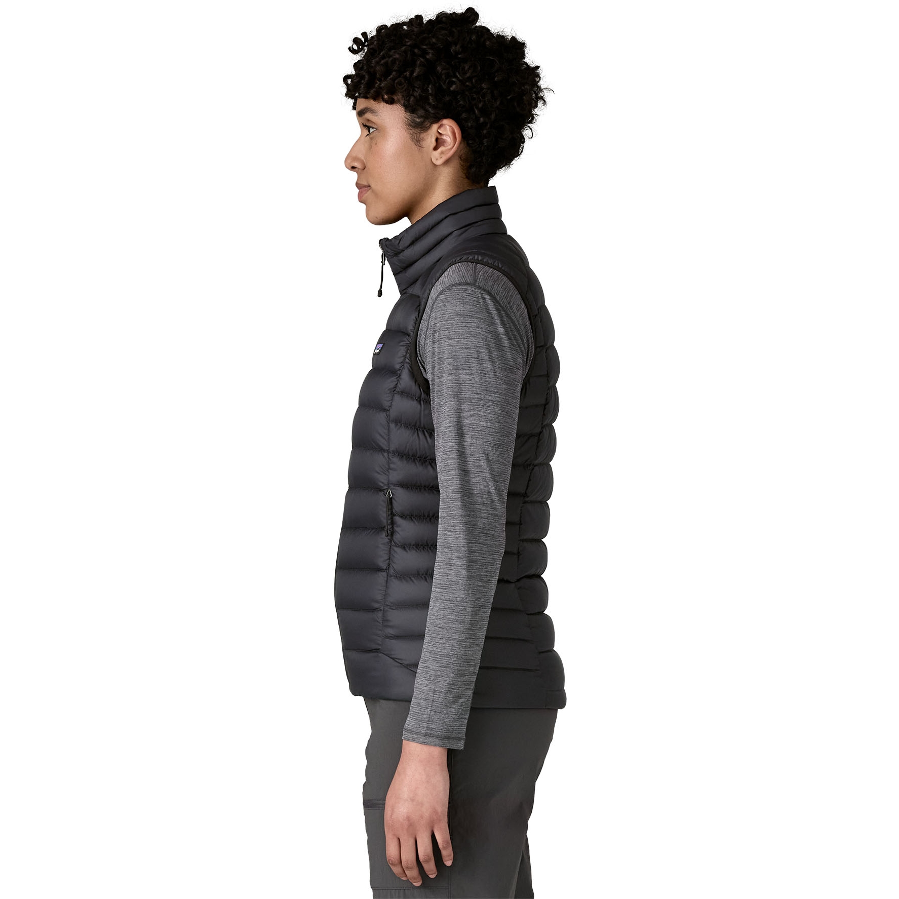 Patagonia Down Sweater Vest Women - Black | BIKE24
