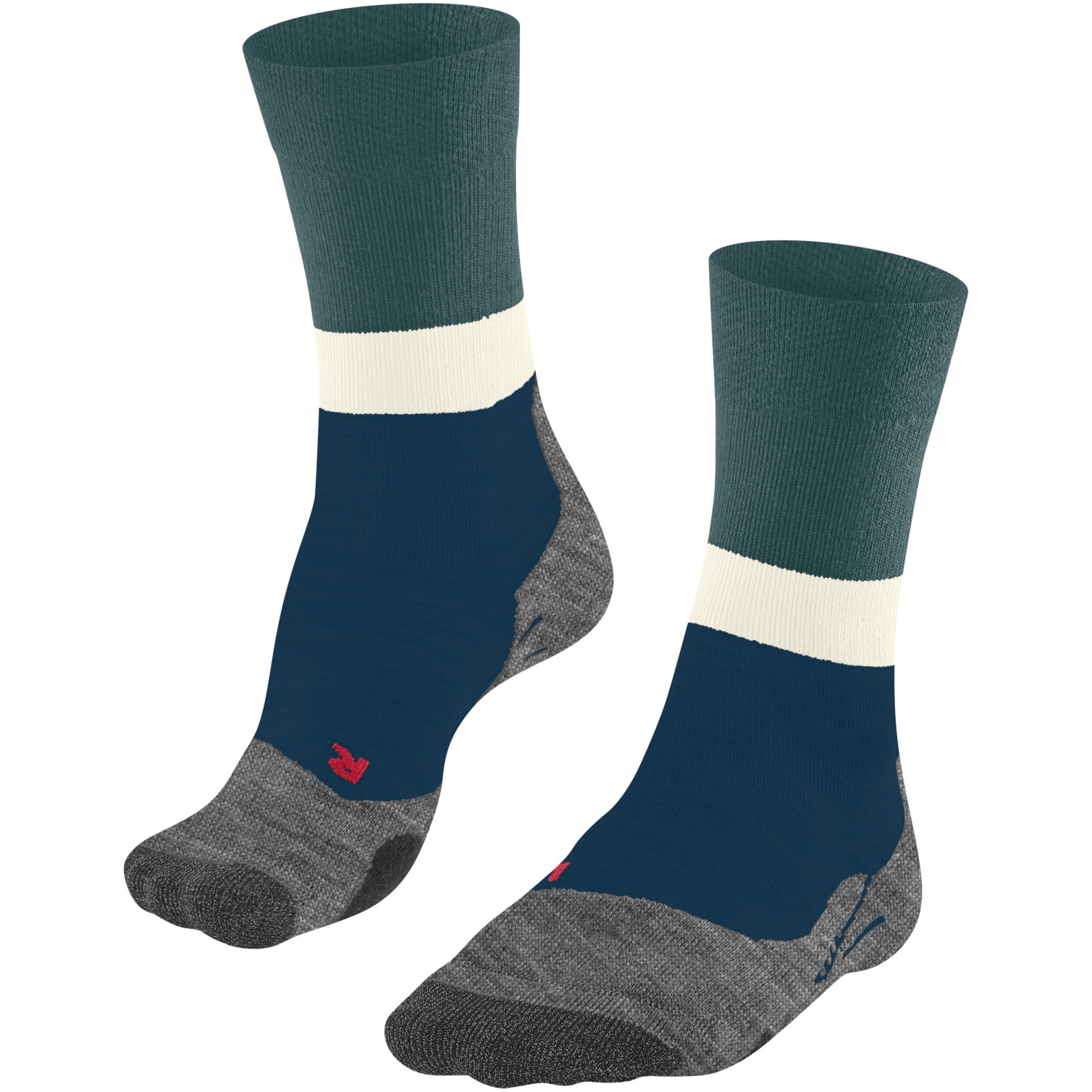 Produktbild von Falke TK2 Explore Trekkingsocken Herren - peacock 7373