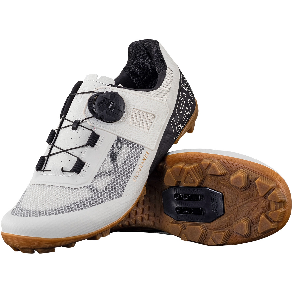 Scarpe Da Ciclismo MTB Flat 1.0 Leatt Uomo - Suola Doppia Mescola, Pelle Scamosciata, Antiscivolo