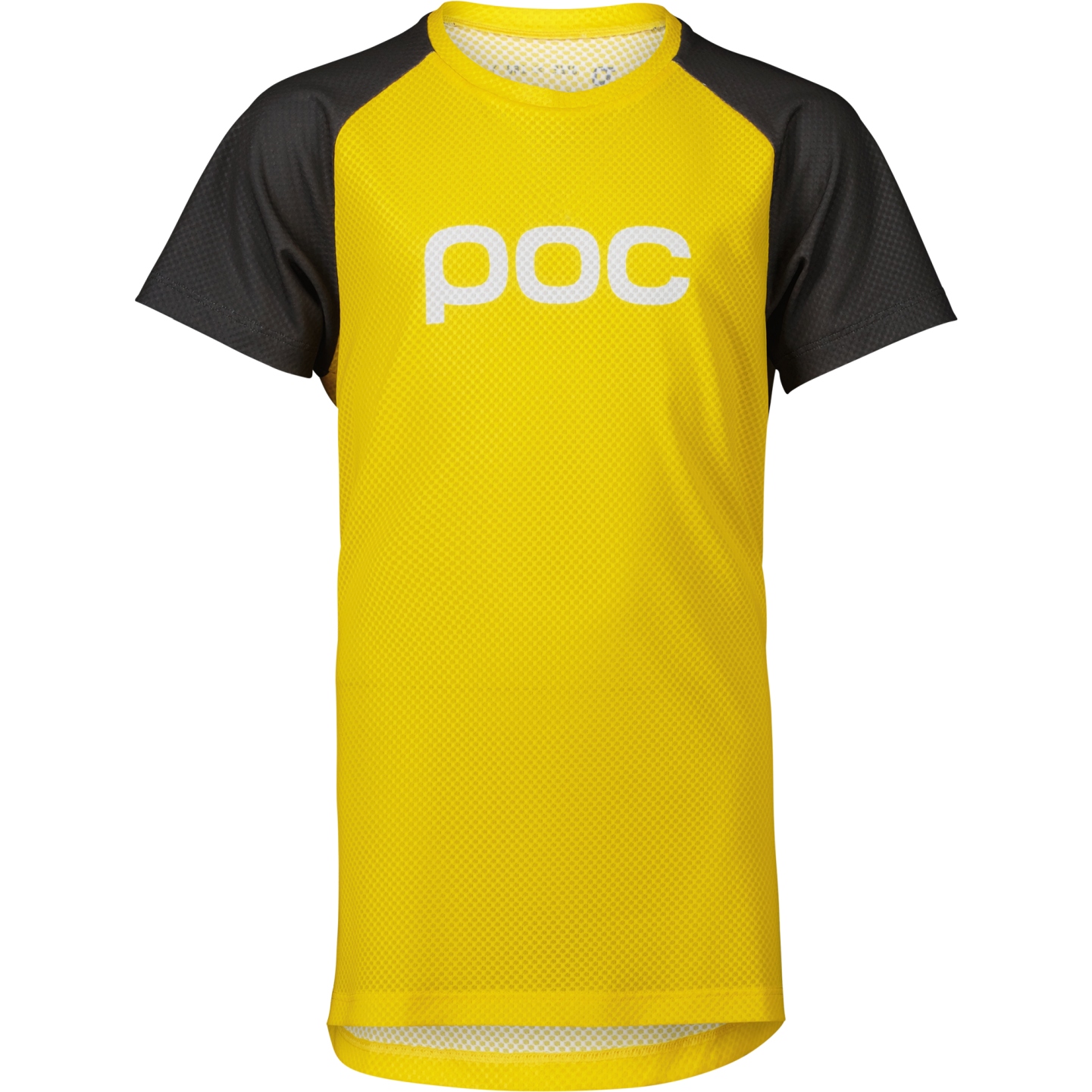 Produktbild von POC Essential MTB T-Shirt Jugendliche - 8532 Aventurine Yellow/Sylvanite Grey