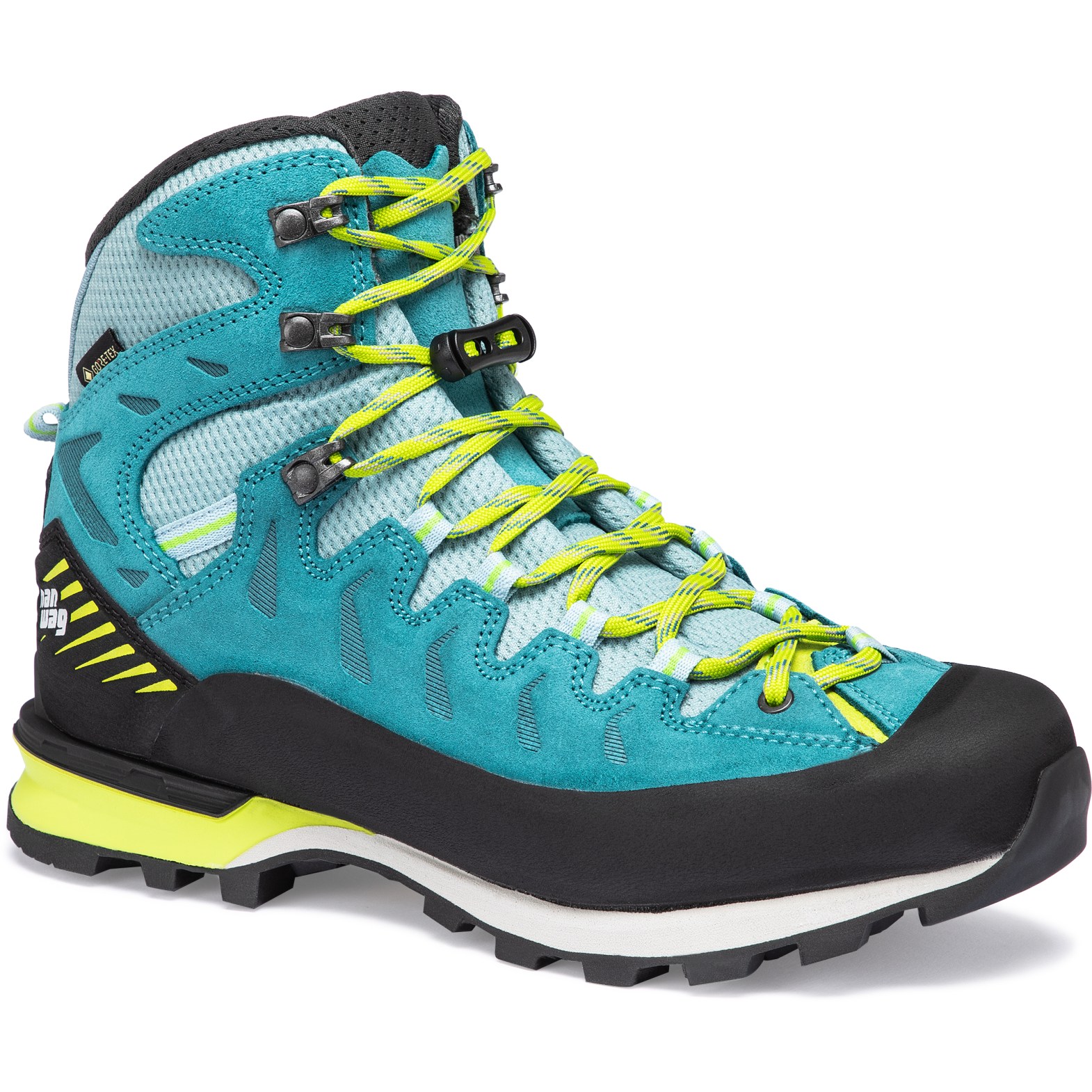 Produktbild von Hanwag Makra Pro GTX Bergsteiger-Schuhe Damen - Icefall/Sulphur