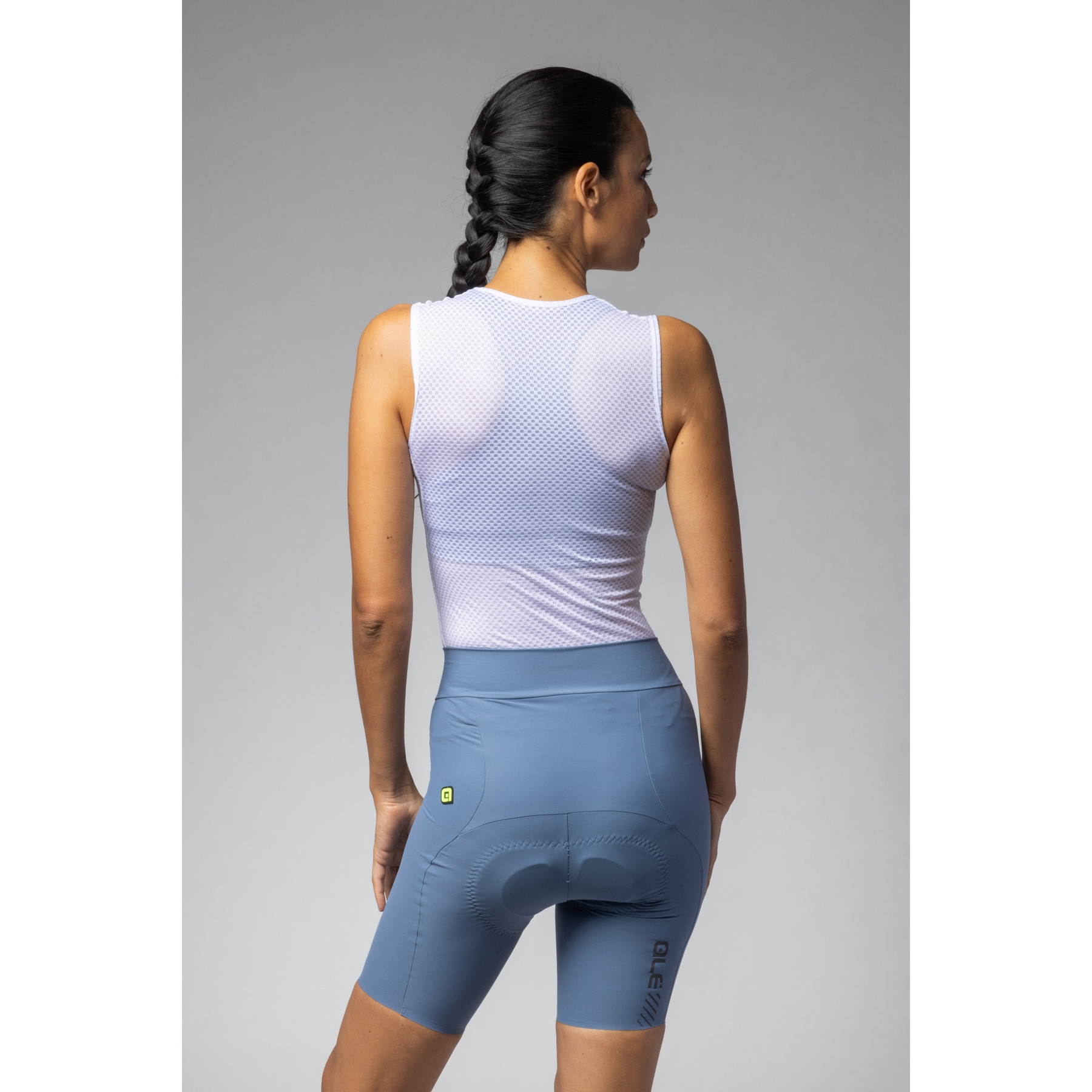 Primal Wear Peace Flower Maillot de cyclisme pour femme Bleu Taille S, bleu