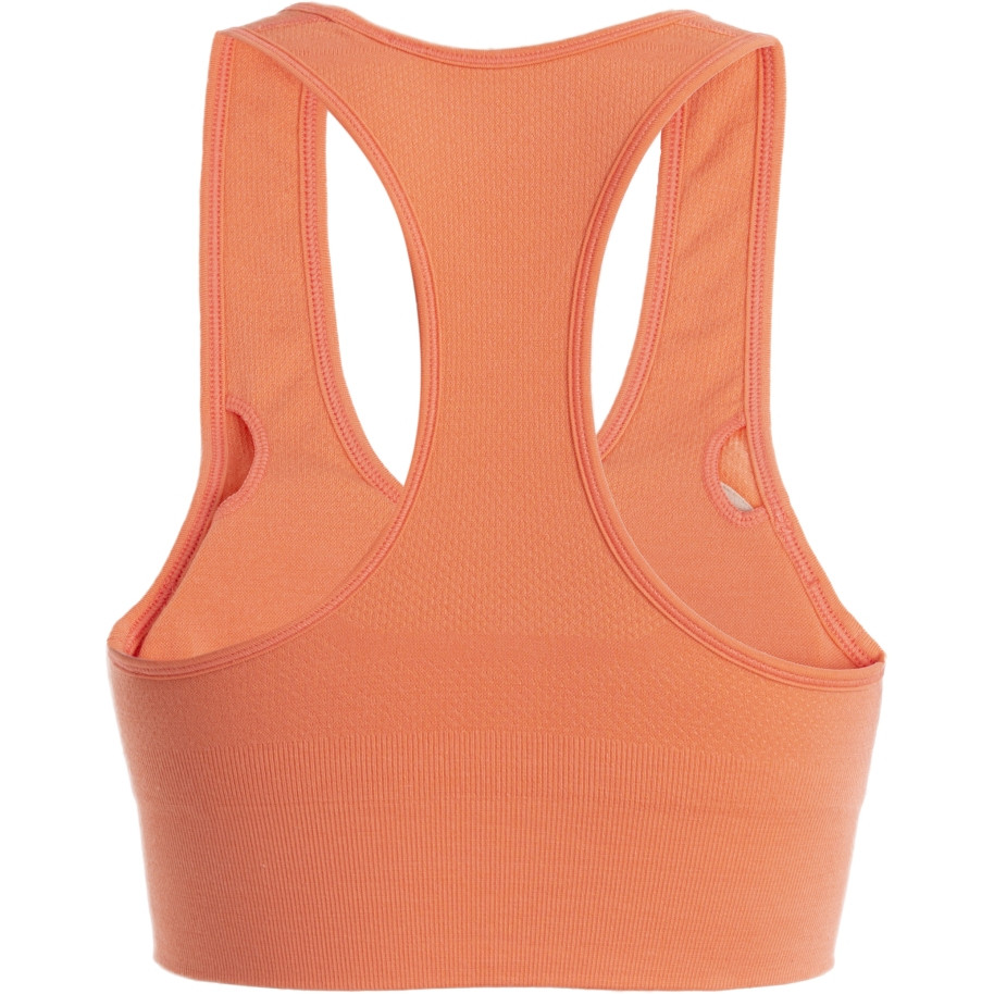 Simply Basic RN 71222 Orange Polyester Pullover Sports Bra Size M (42)