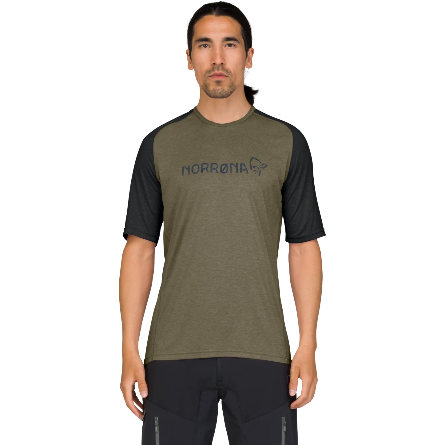 Produktbild von Norrona fjørå equaliser lightweight T-Shirt Herren - Olive Night
