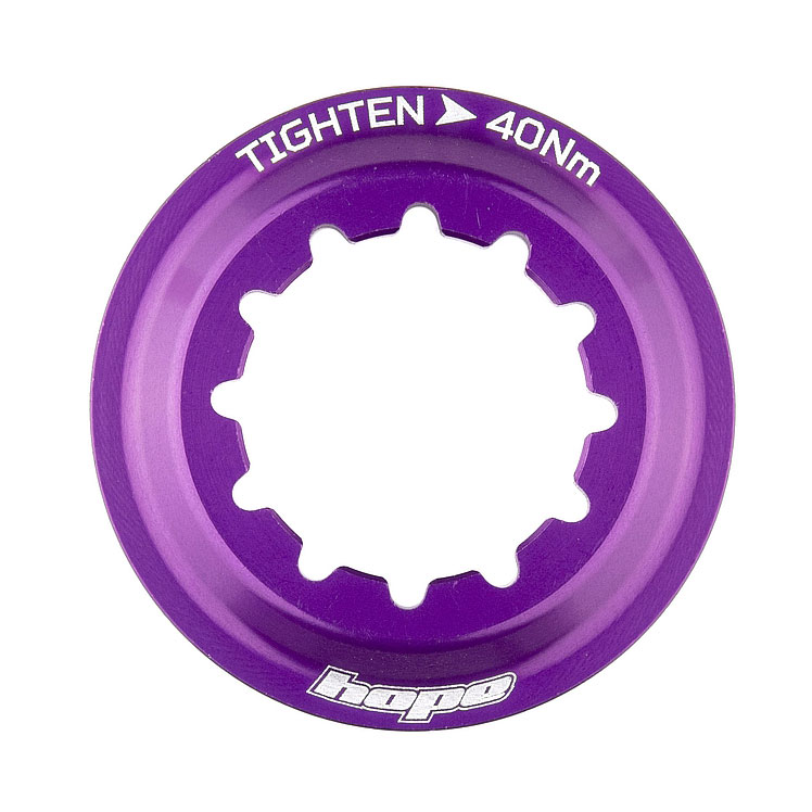 Produktbild von Hope Centerlock Lockring - lila
