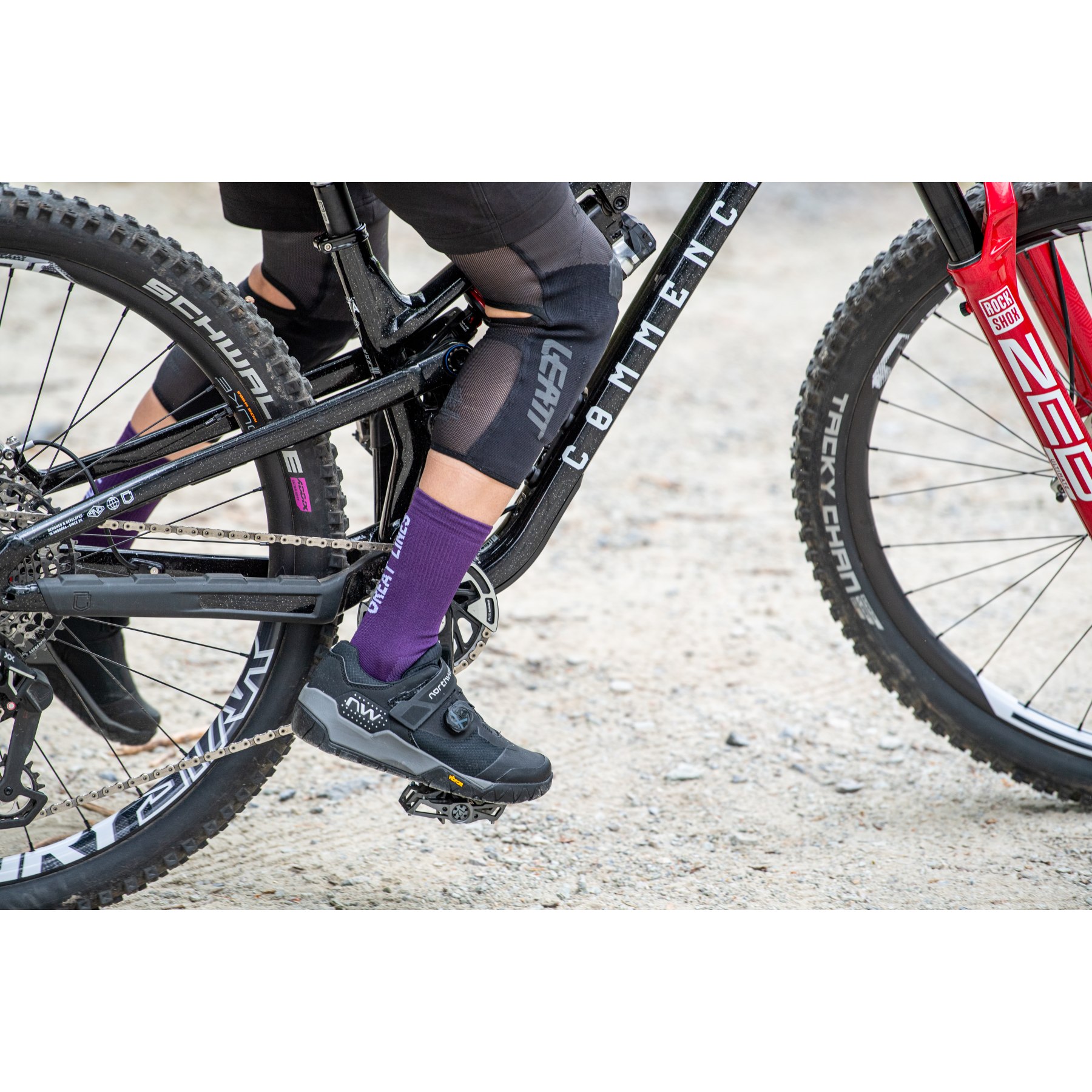 Northwave Overland Plus MTB Shoes - light grey/dark purple 93 | BIKE24