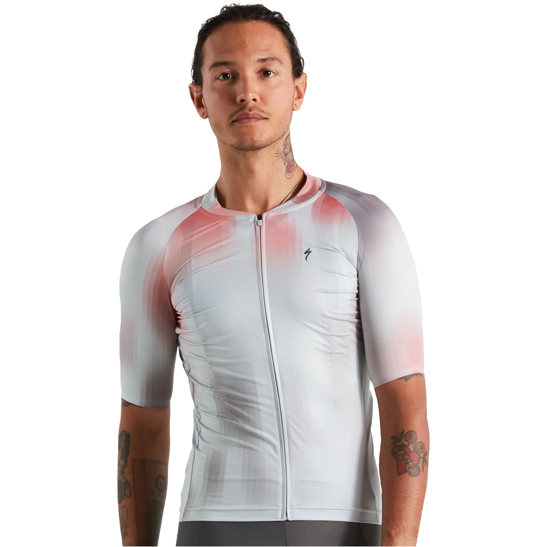 Picture of Specialized SL Air Distortion Short Sleeve Jersey Men - spruce