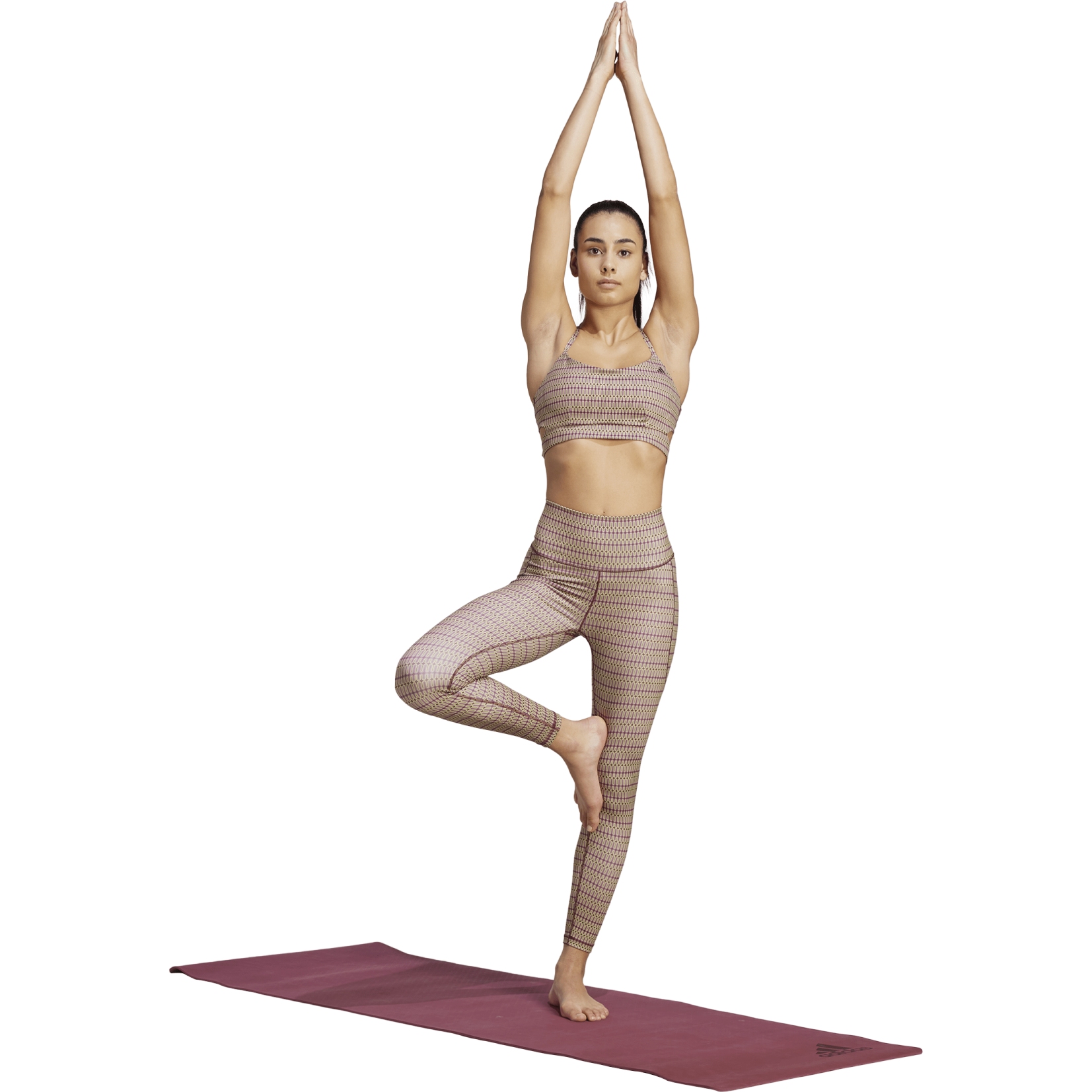 Buy ADIDAS yoga studio light-support bra in Wonder Orchid 2024 Online