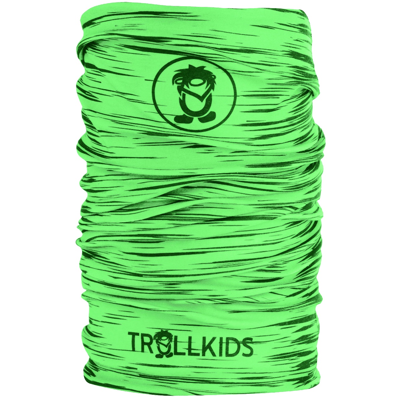 Produktbild von Trollkids Troll Kinder Multifunktionstuch - Dark Green/Light Green