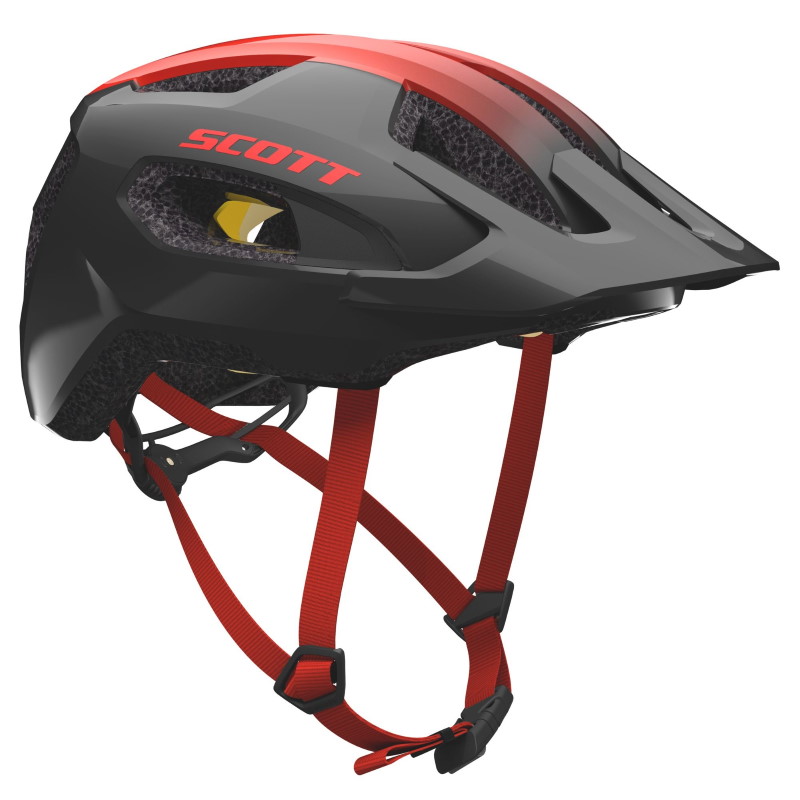 Picture of SCOTT Supra Plus (CE) Helmet - dark grey/red