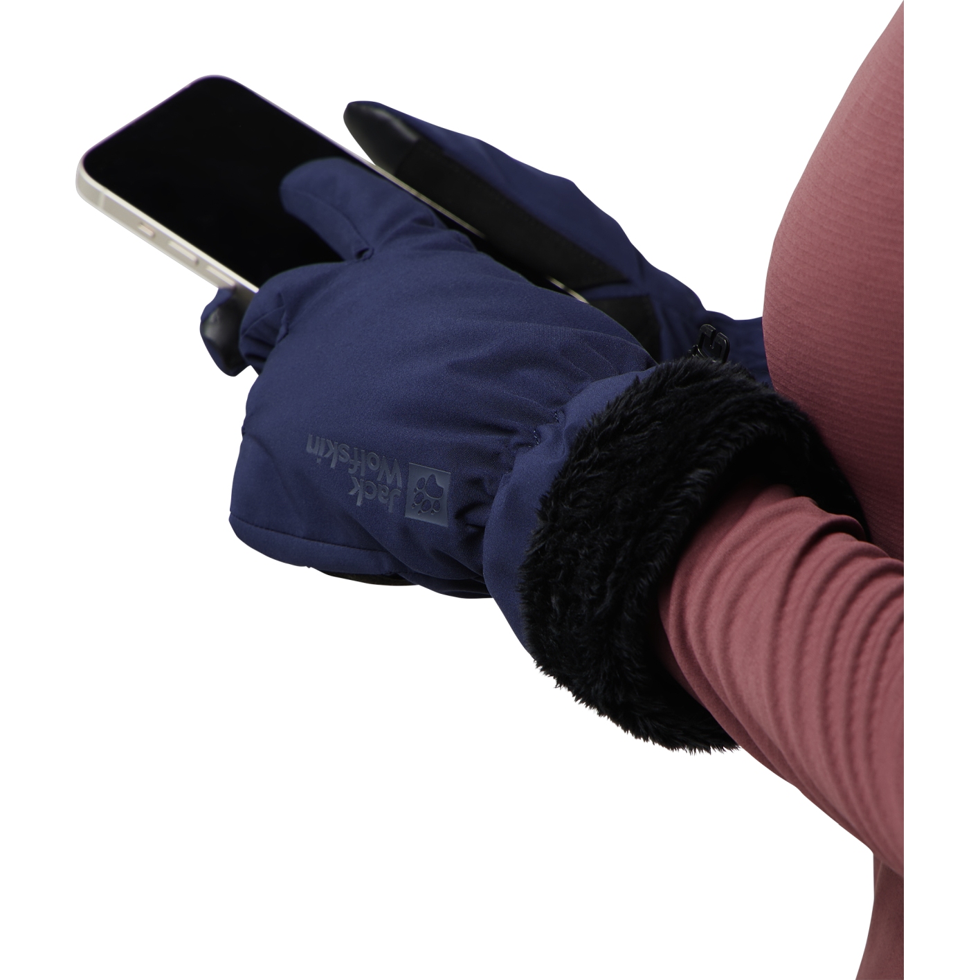 Jack Wolfskin Highloft Handschuhe Damen - night blue | BIKE24