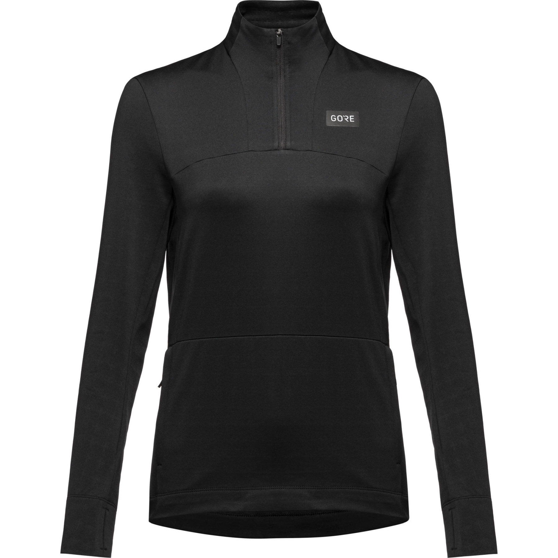 Productfoto van GOREWEAR Everyday Thermo 1/4-Zip Women&#039;s Shirt - black 9900