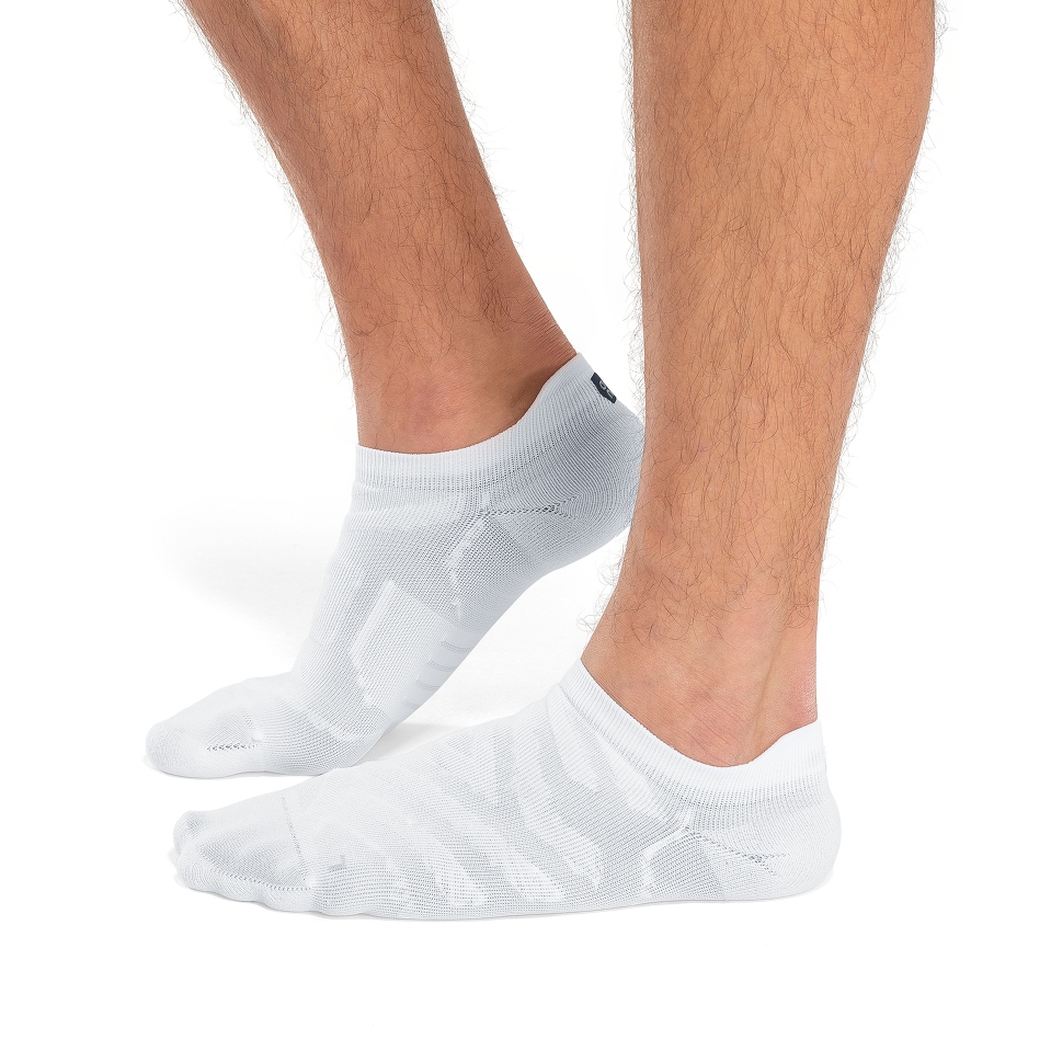 Picture of On Performance Low Sock - White &amp; Ivory