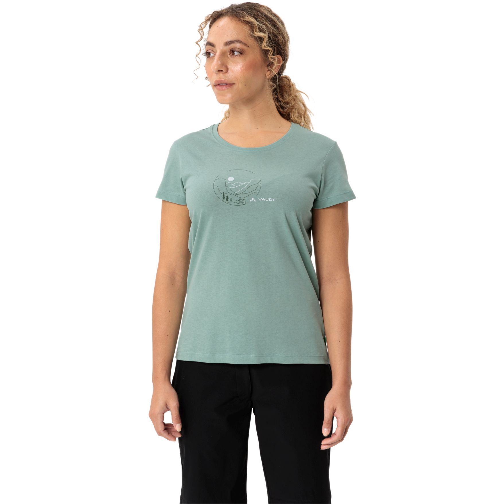 Bild von Vaude Cyclist V T-Shirt Damen - dusty fern