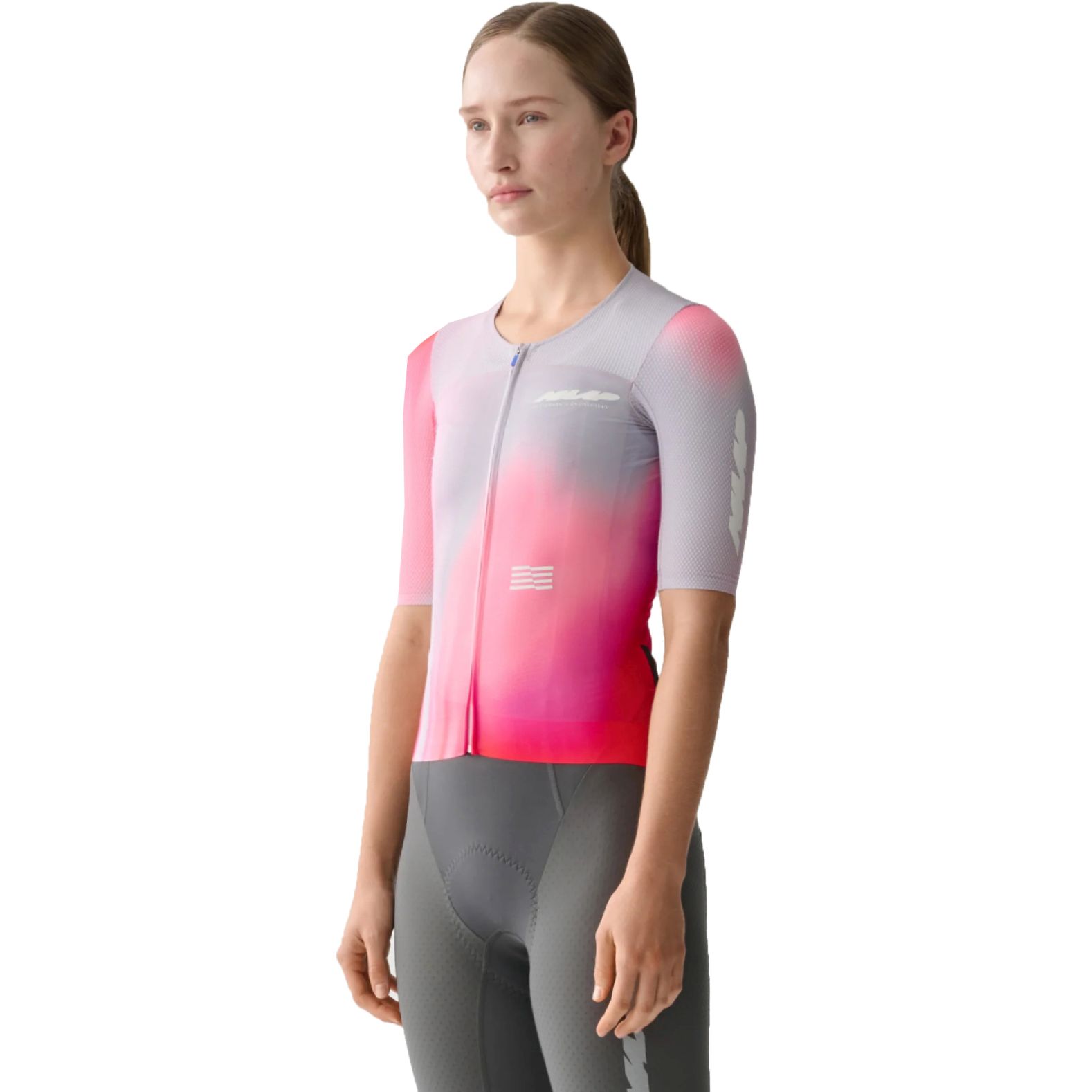 Photo produit de MAAP Maillot Manches Courtes Femme - Solar Pro Race - infrared