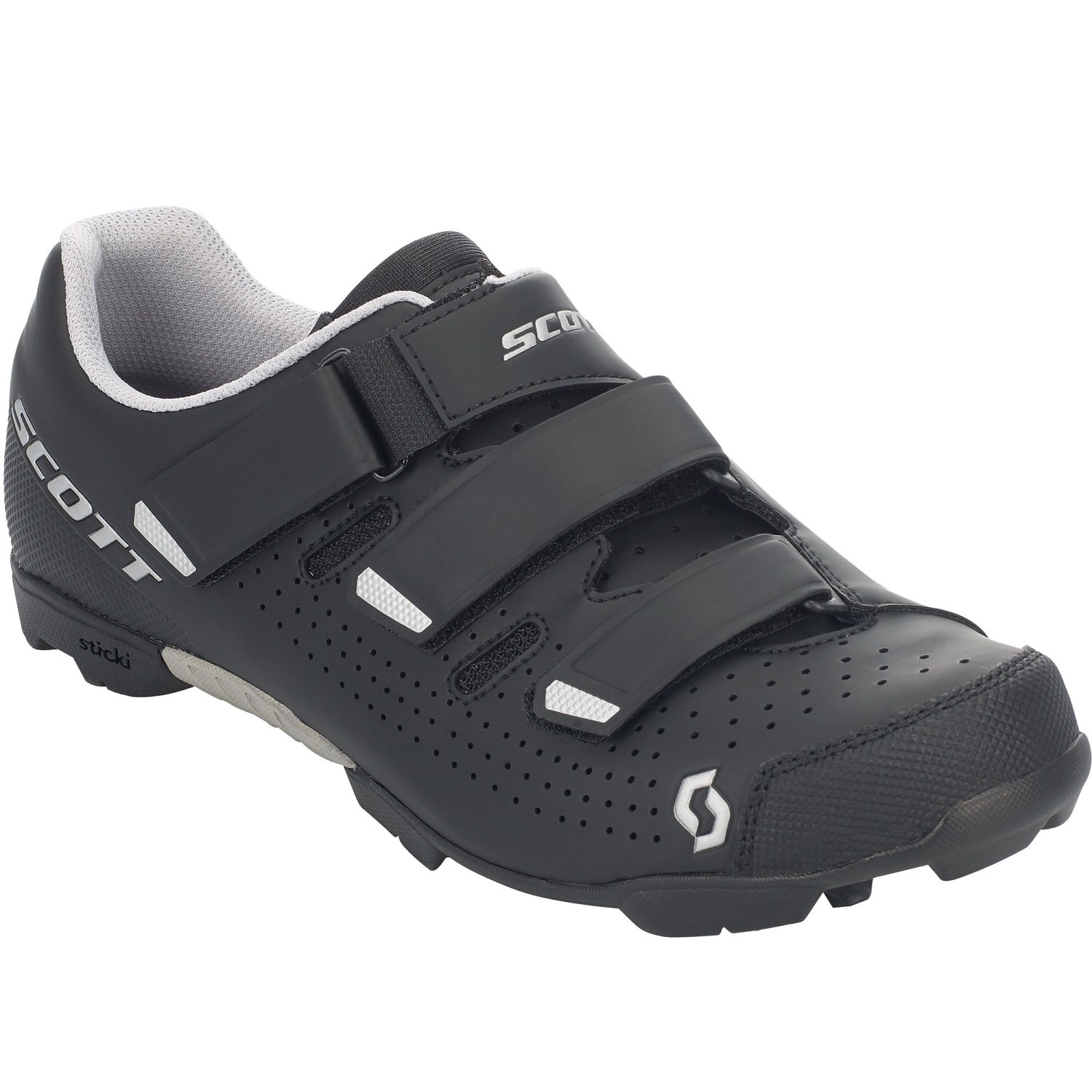 Image of SCOTT MTB Comp RS Shoe - matt black/silver