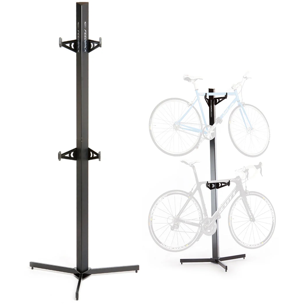 Feedback Sports Velo Cache 2 Bike Storage Rack black BIKE24