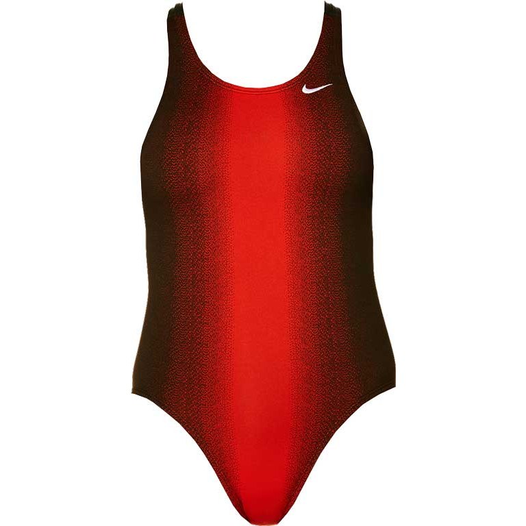 Image of Nike Swim Fade Sting Fast Back One-Piece - university red