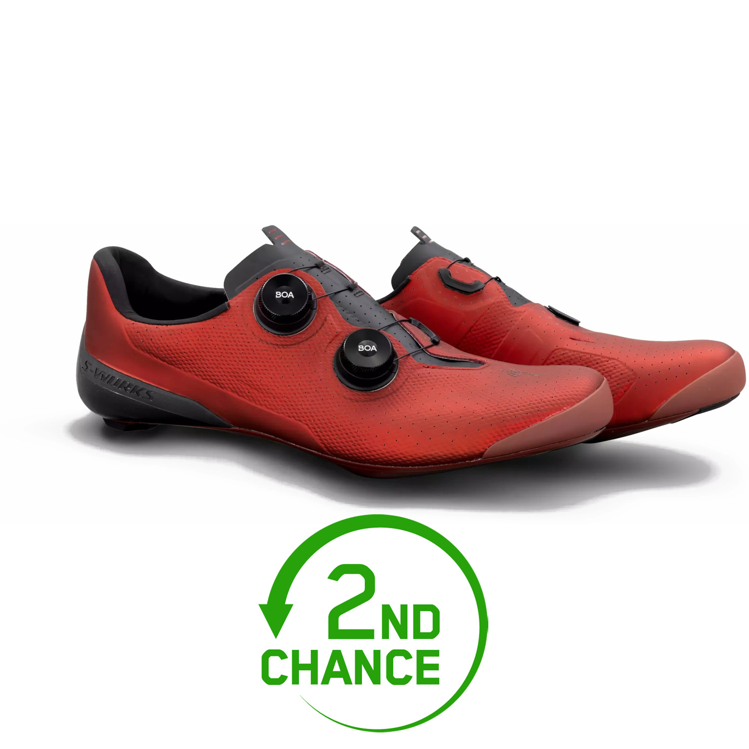 Produktbild von Specialized S-Works Torch Rennradschuhe - Standard | Red Sky - B-Ware