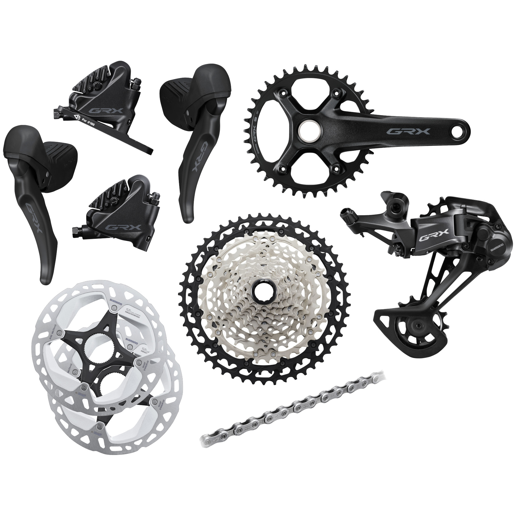 Picture of Shimano GRX RX610 Groupset - 1x12-speed