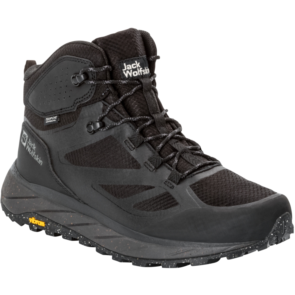 Picture of Jack Wolfskin Terraventure Texapore Mid Hiking Boots Men - black
