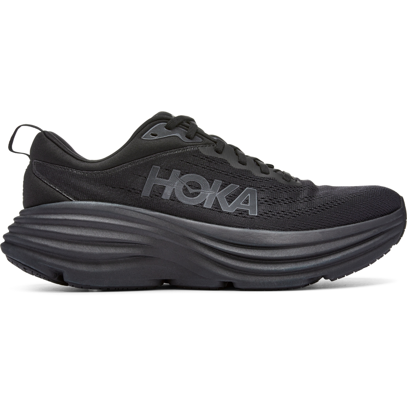 Hoka Bondi 8 X-Wide Running Shoes - black / black