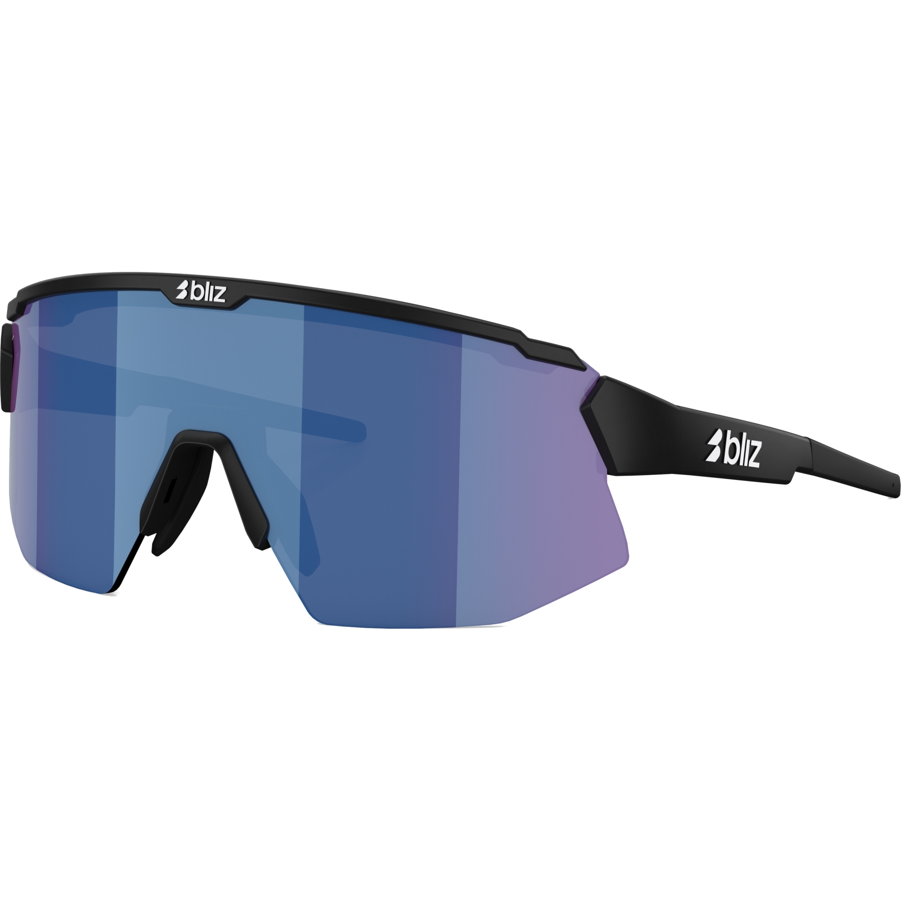 Bliz Breeze Glasses - Matt Black - Brown Blue Multicolor | BIKE24