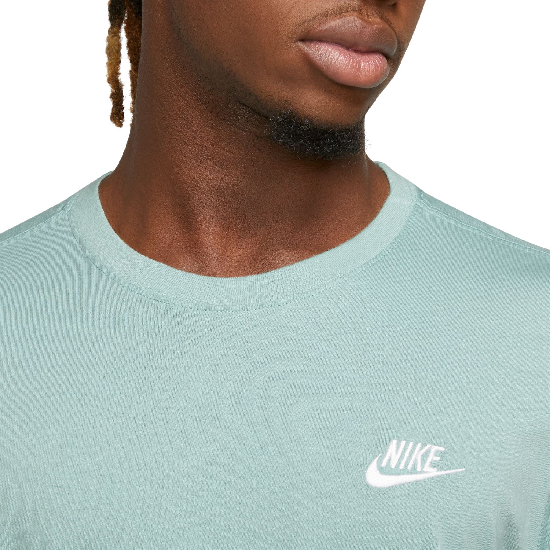 T-shirt nsw club logo brodé vert femme - Nike