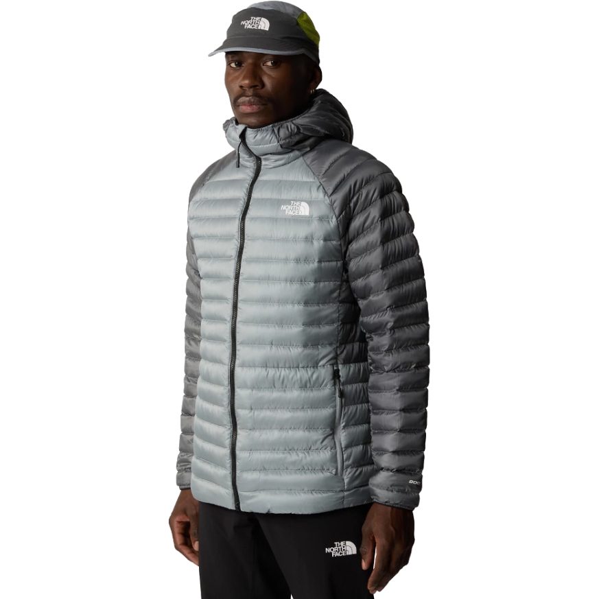 Picture of The North Face Bettaforca Hooded Down Jacket Men - Monument Grey/Smoked Pearl