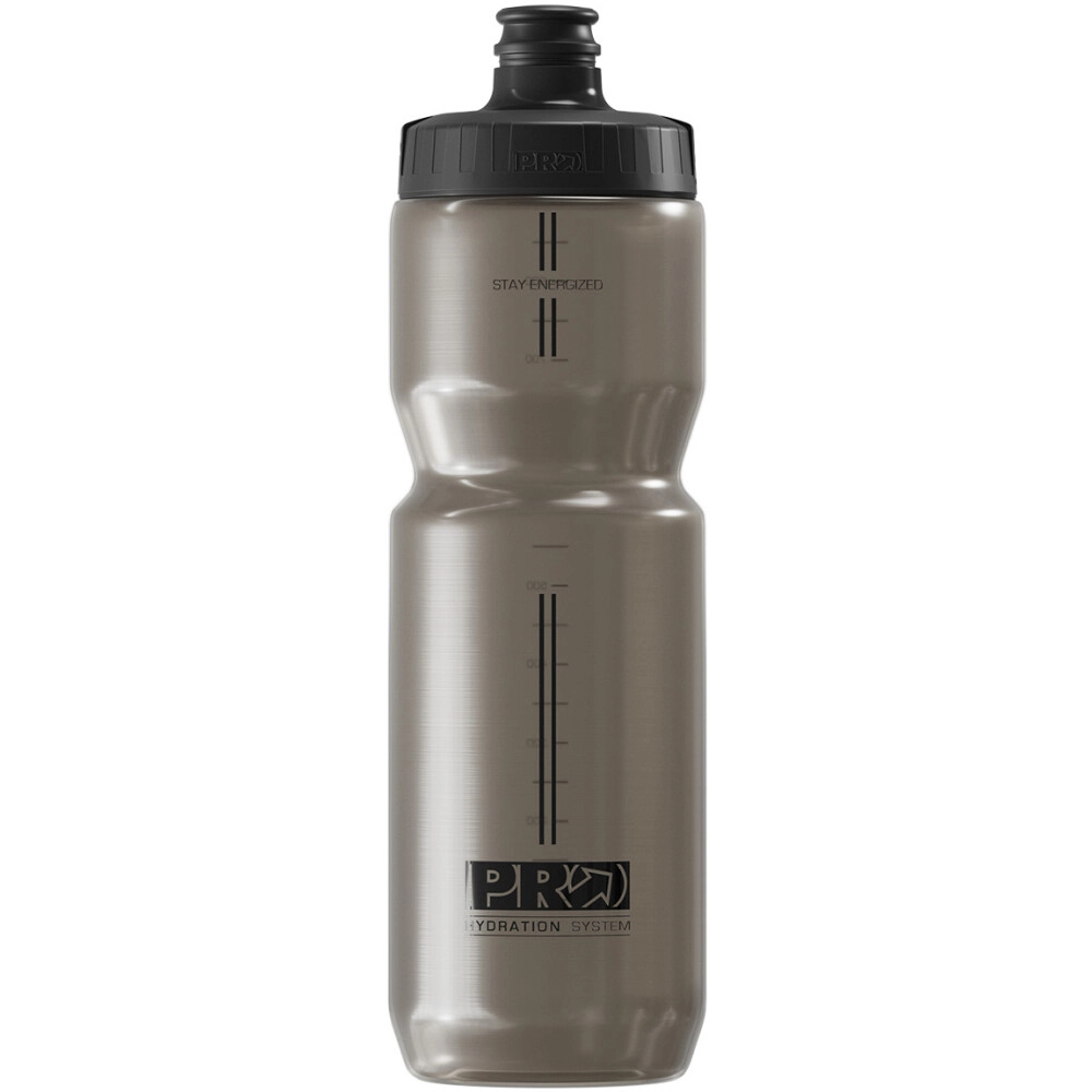 Бутылка для воды PRO Performance 800 мл, черно-прозрачная