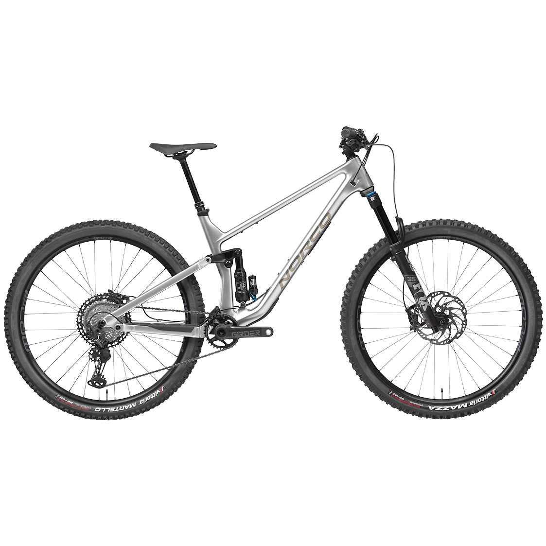 Productfoto van Norco Optic C2 - 29&#039;&#039; Carbon Mountain Bike - 2023 - silver / chrome