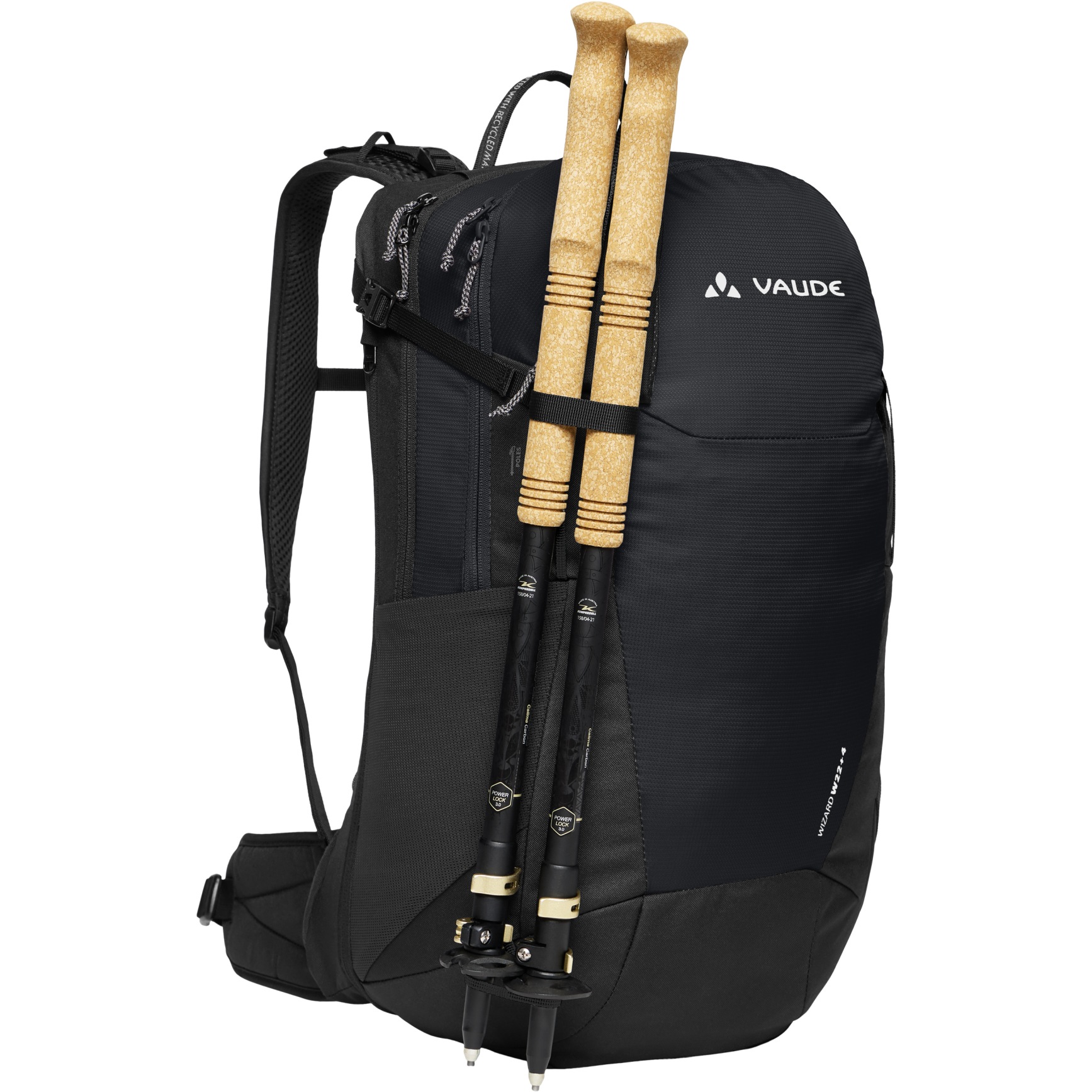 Vaude Wizard 24+4 Rugzak - black | BIKE24