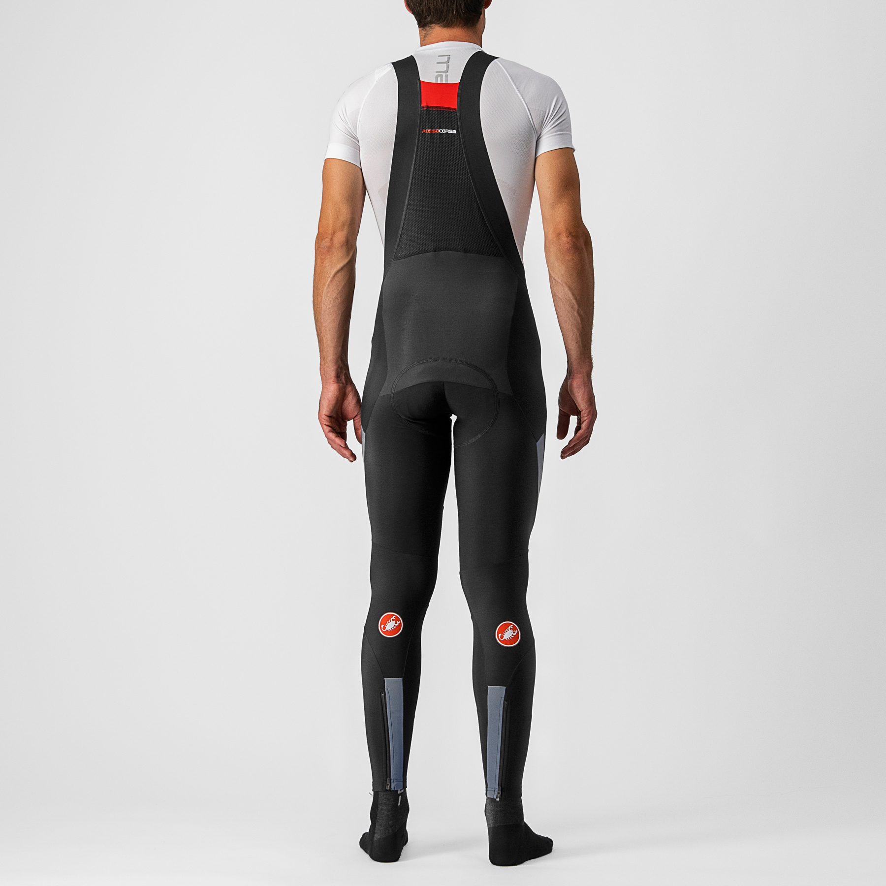 Castelli Sorpasso RoS Bibtights Men - black reflex 710 | BIKE24