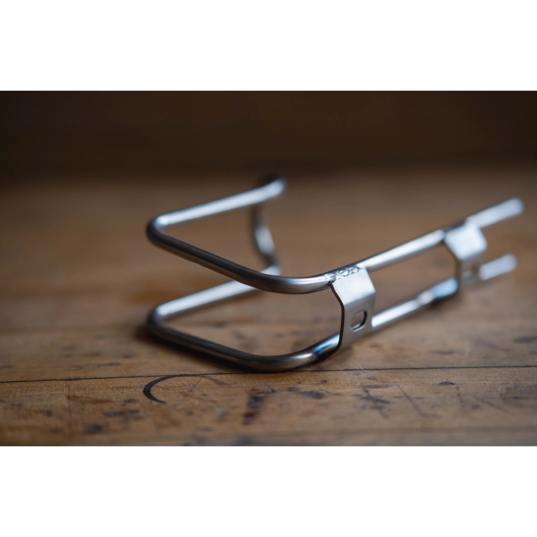 King Cage Oliver Flask Cage - Stainless Steel | BIKE24