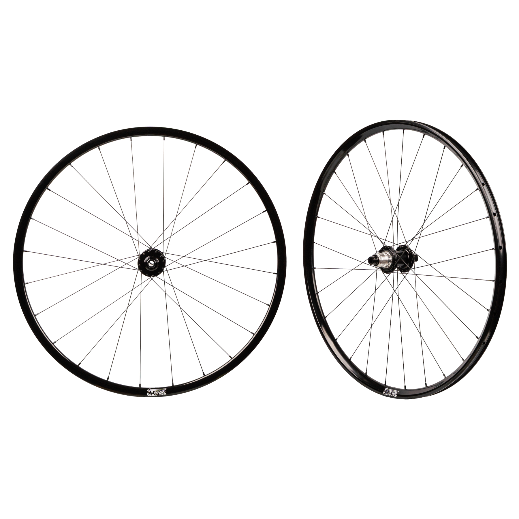 Paire De Roues Carbone 700C 3 Rayons – Piste/CLM – Large 28mm – Tubeless – Freins Disque
